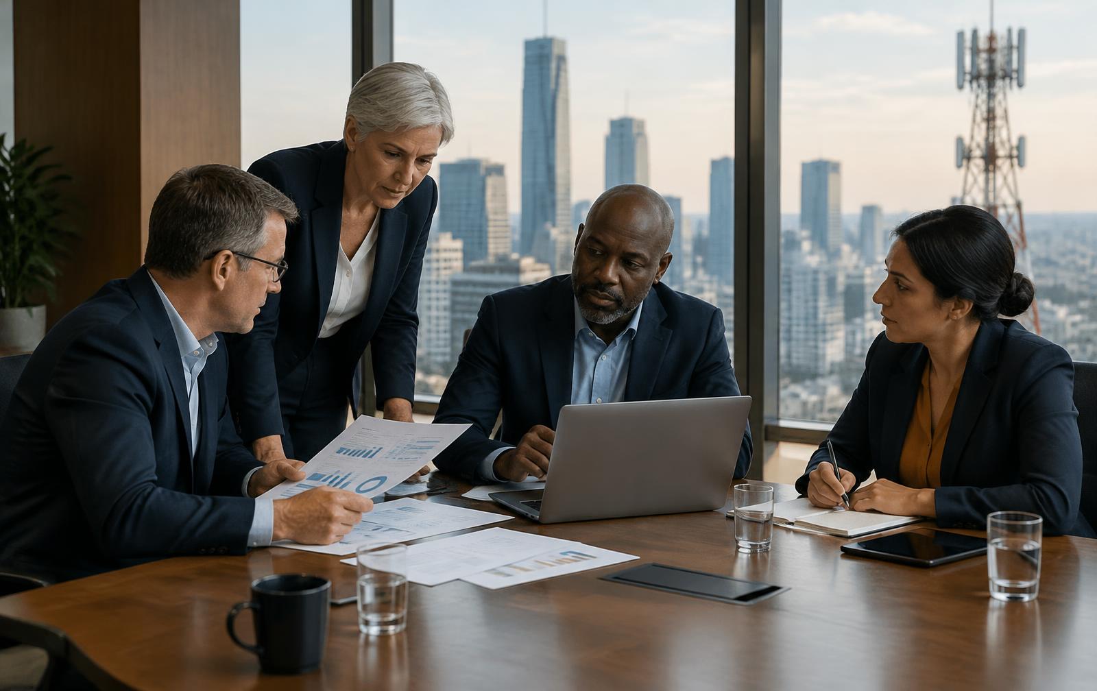 Commercial Strategy — satellite and telecom commercial context